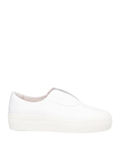 Primury Woman Sneakers White Size 7 Leather In White