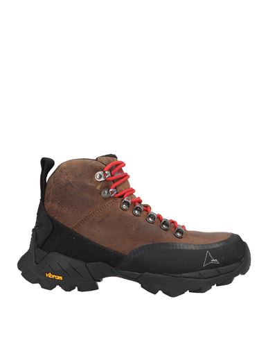 Roa Woman Ankle Boots Dark Brown Size 6 Leather