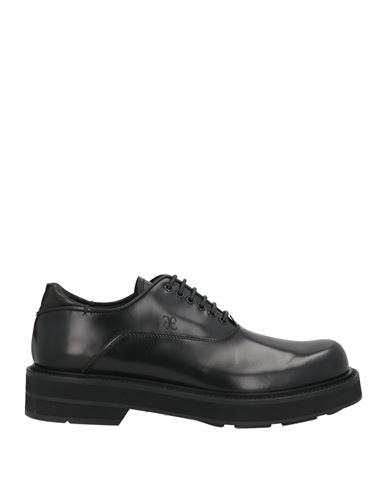 Fabi Man Lace-up Shoes Black Size 8 Leather