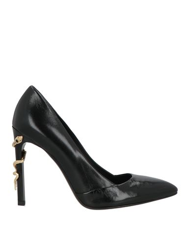 Fabi Woman Pumps Black Size 8 Leather In Black