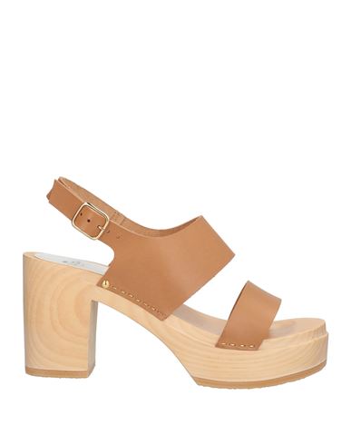 You You Woman Mules & Clogs Camel Size 8 Leather In Sand
