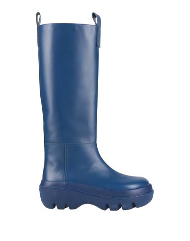 Proenza Schouler Woman Boot Blue Size 7 Calfskin In Blue