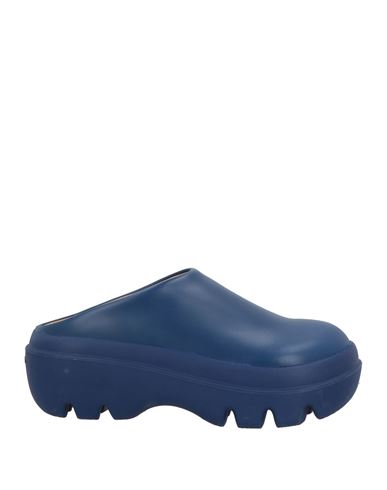Proenza Schouler Woman Mules & Clogs Blue Size 6 Leather In Blue