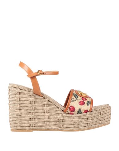 Sandalias Mujer Beige 41 Mujer