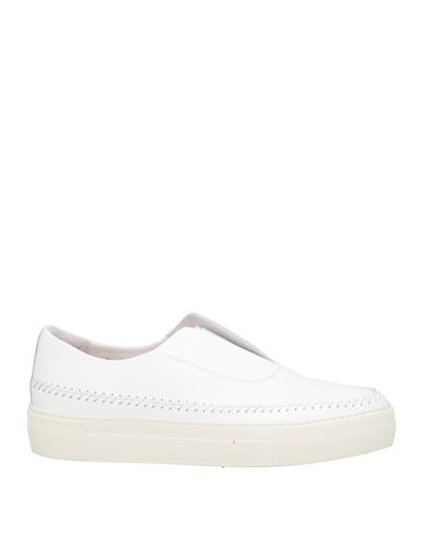 Primury Man Sneakers White Size 9 Leather In White