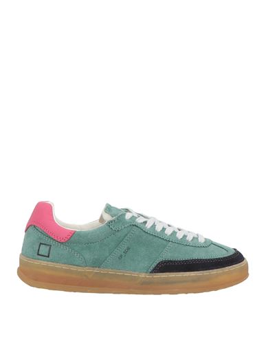 Date D. A.t. E. Woman Sneakers Green Size 7 Leather In Green