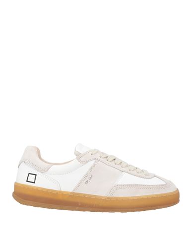 Date D. A.t. E. Woman Sneakers Light Grey Size 7 Calfskin In White