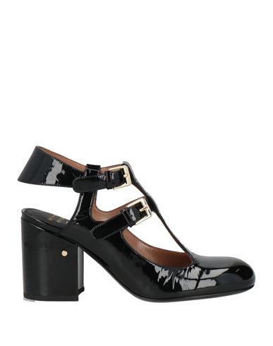 Laurence Dacade Woman Pumps Black Size 8 Leather In Black