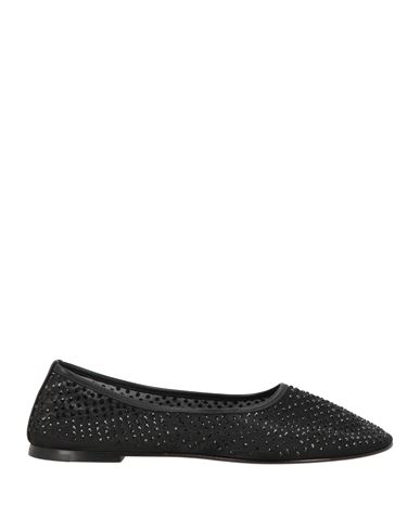 Dear Frances Woman Ballet Flats Black Size 8 Synthetisches Material, Leather