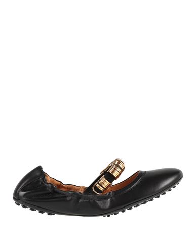 Tod's Leather Ballet Flats In Black