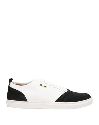 Aprix Man Sneakers Black Size 9 Leather, Textile Fibers In Black