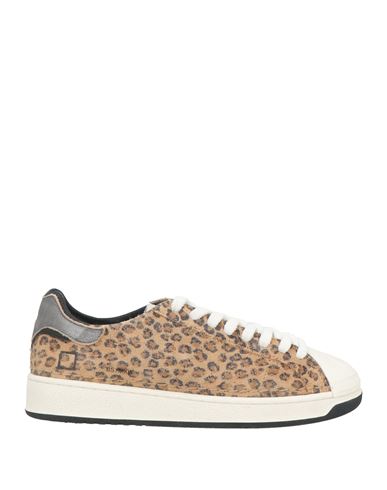 Date D. A.t. E. Woman Sneakers Camel Size 7 Leather In Neutral