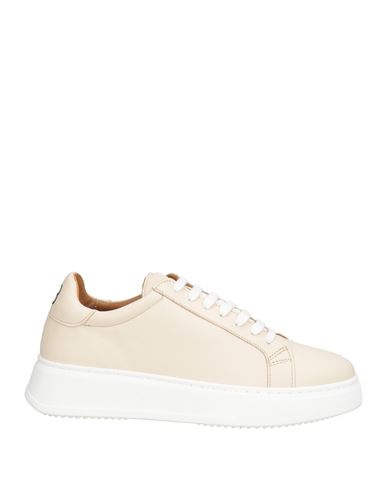 Bervicato Woman Sneakers Beige Size 6 Leather In Neutral