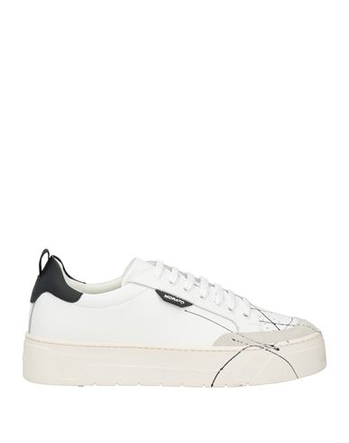 Antony Morato Man Sneakers White Size 9 Leather