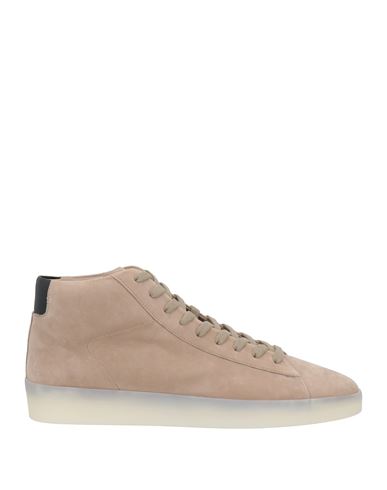 Essentials Fear Of God  Man Sneakers Beige Size 14 Leather In Sand