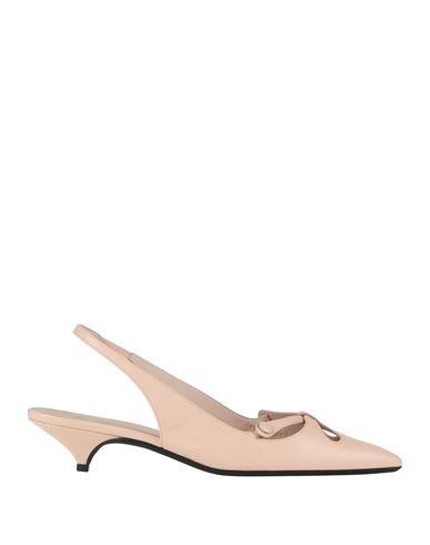 N°21 Woman Pumps Blush Size 7 Leather In Pink