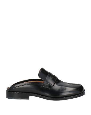 Maison Margiela Woman Mules & Clogs Black Size 8 Leather