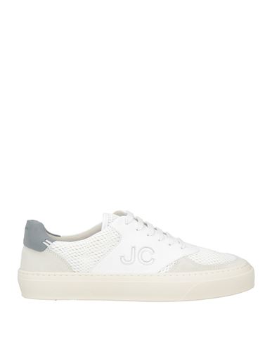 Jacob Cohёn Man Sneakers White Size 9 Leather, Polyester