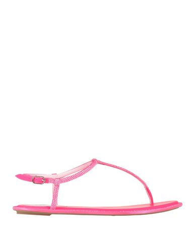 René Caovilla Rene' Caovilla Woman Thong Sandal Pink Size 8 Textile Fibers