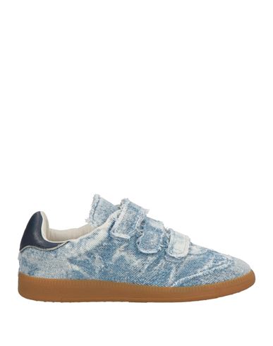 Isabel Marant Woman Sneakers Blue Size 6.5 Cotton