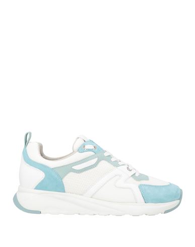 Jacob Cohёn Man Sneakers Turquoise Size 9 Polyester, Leather, Synthetisches Material In Multi