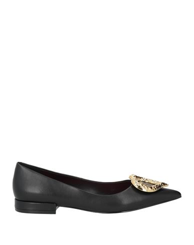 Christian Lacroix Woman Ballet Flats Black Size 8 Sheepskin In Black