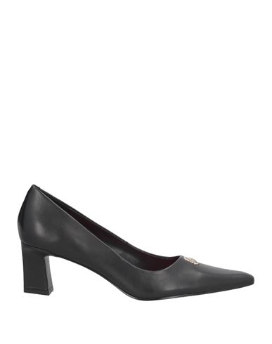 Christian Lacroix Woman Pumps Black Size 8 Sheepskin In Black