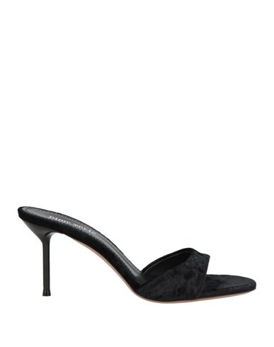 Paris Texas Woman Sandals Black Size 6 Textile Fibers