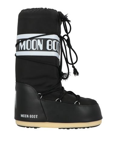 Moon Boot Unisex Black Boots In Multi