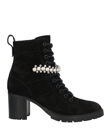 Jimmy Choo Woman Ankle Boots Black Size 7 Calfskin