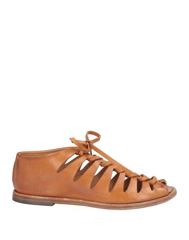 Alberto Fasciani Woman Lace-up Shoes Tan Size 5 Leather In Brown