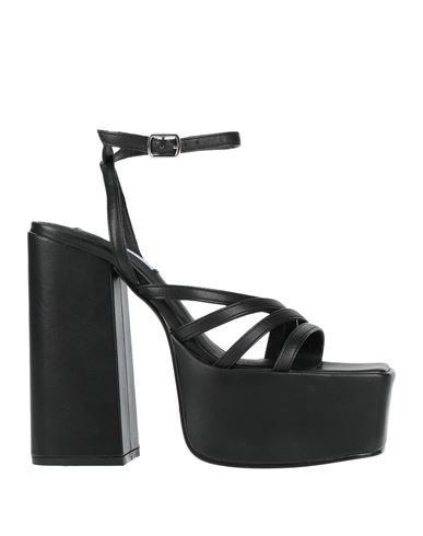 Sandalias Mujer Negro 39 Mujer