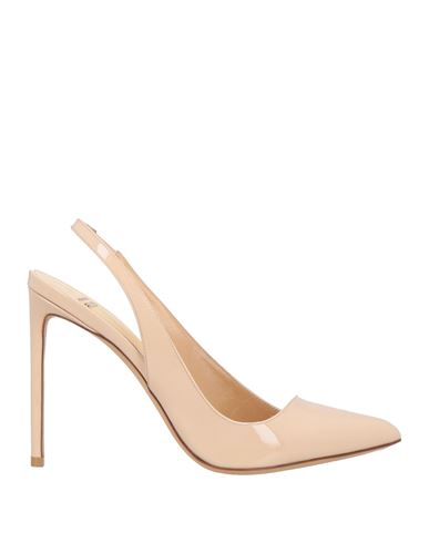 Francesco Russo Woman Pumps Blush Size 9.5 Leather In Neutral