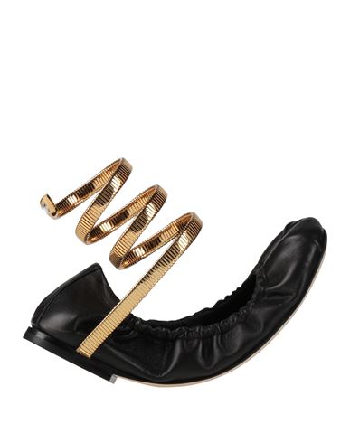 René Caovilla Rene' Caovilla Woman Ballet Flats Black Size 8 Lambskin
