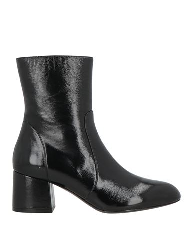 Stuart Weitzman Woman Ankle Boots Black Size 7 Leather