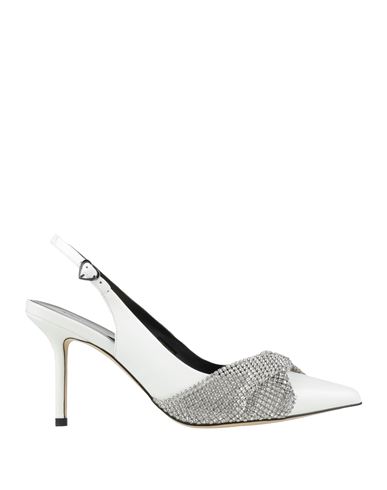 Tosca Blu Woman Pumps White Size 8 Leather