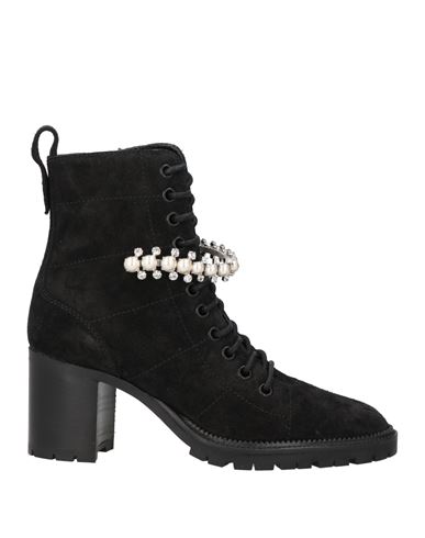 Jimmy Choo Woman Ankle Boots Black Size 6 Leather