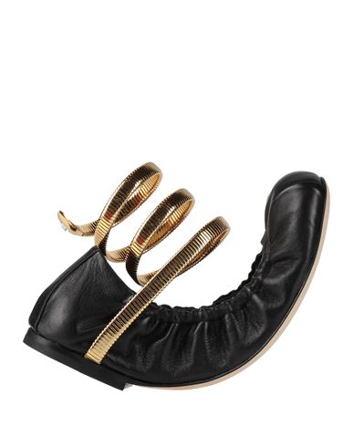 René Caovilla Rene' Caovilla Woman Ballet Flats Black Size 8 Leather