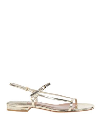 Laurence Dacade Woman Sandals Gold Size 8 Calfskin In Gold