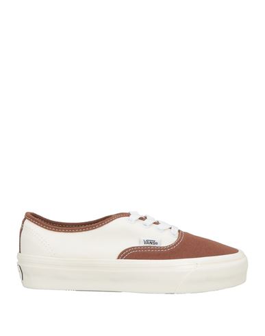 Vans Woman Sneakers Brown Size 8 Textile Fibers In Brown