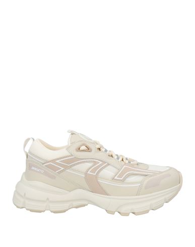 Axel Arigato Woman Sneakers Cream Size 6.5 Leather, Textile Fibers In White