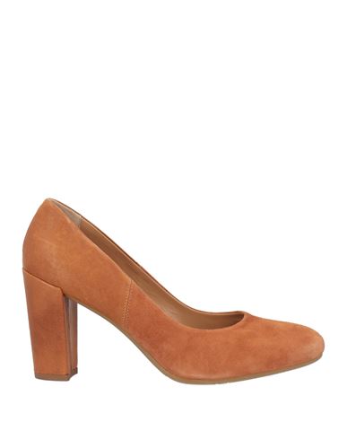 The Flexx Woman Pumps Camel Size 9.5 Leather In Sand