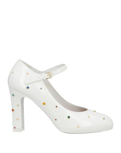 Laurence Dacade Woman Pumps White Size 8 Calfskin In White