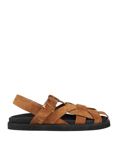 Sandalias Mujer Camel 35.5,36.5 Mujer