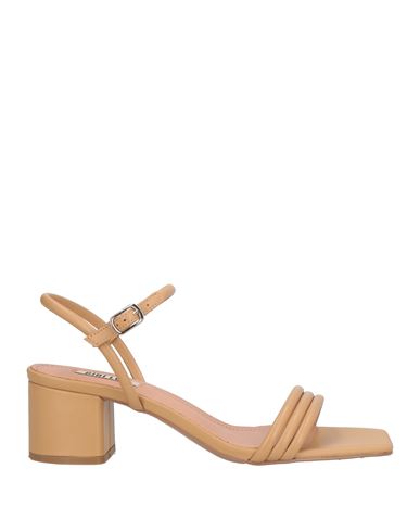 Bibi Lou Woman Sandals Camel Size 6 Leather In Nude
