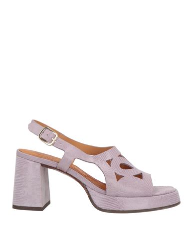 Chie Mihara Woman Sandals Lilac Size 7 Leather In Purple