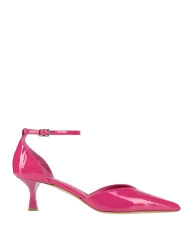 Gianmarco F. Woman Pumps Fuchsia Size 8 Leather In Pink