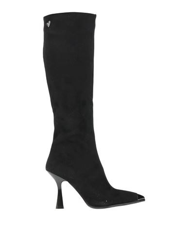 Tua By Braccialini Woman Boot Black Size 8 Textile Fibers