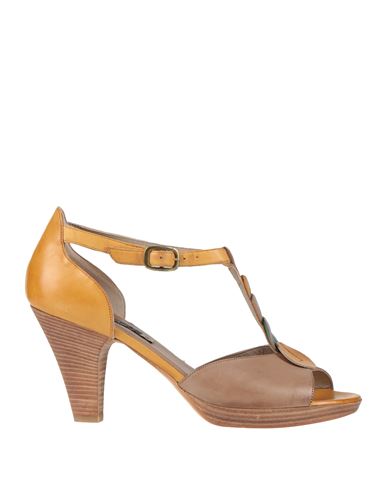 Alberto Fermani Woman Pumps Taupe Size 7 Calfskin In Brown