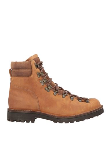 Dondup Man Ankle Boots Camel Size 9 Leather In Brown